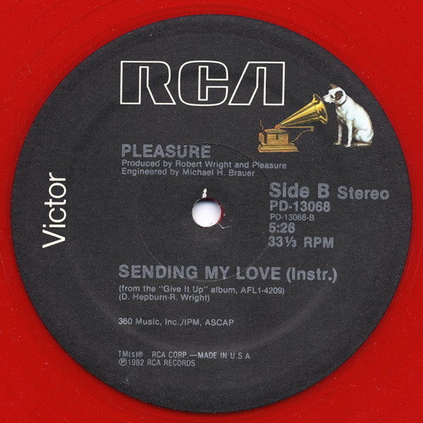 Pleasure (4) : Sending My Love (12", Red)