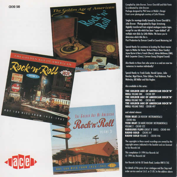 Various : The Golden Age Of American Rock 'n' Roll Volume 4 (CD, Comp, Mono)