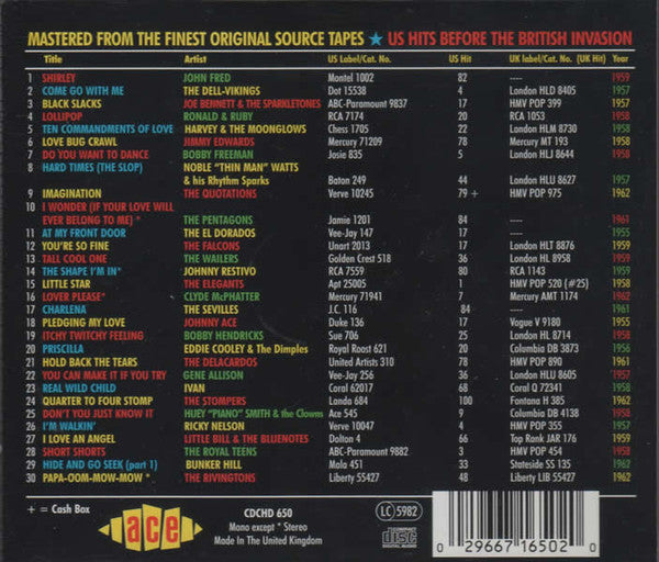 Various : The Golden Age Of American Rock 'n' Roll Volume 6 (CD, Comp, Mono)