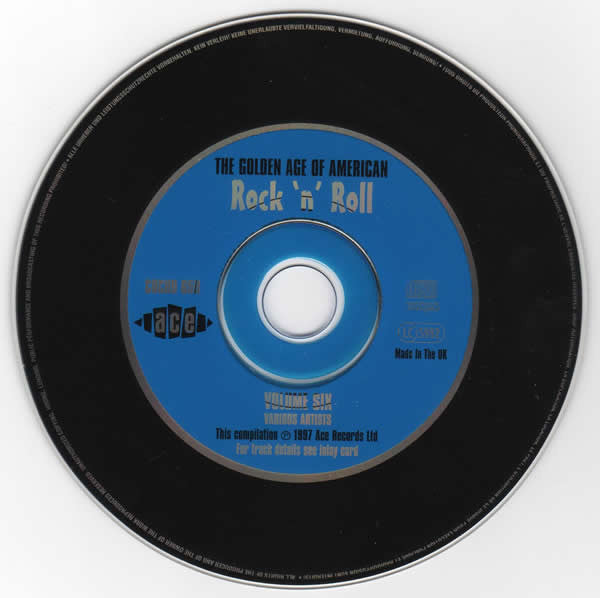 Various : The Golden Age Of American Rock 'n' Roll Volume 6 (CD, Comp, Mono)