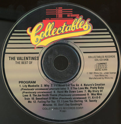 The Valentines : The Best Of The Valentines (CD, Comp, RE)