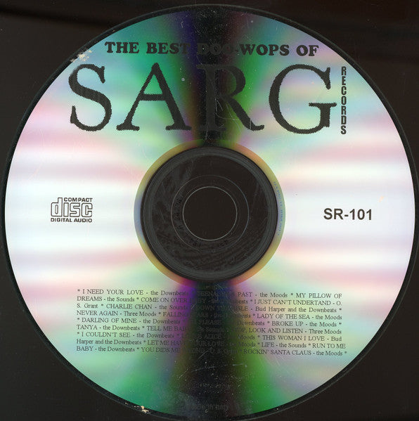Various : The Best Doo-Wops Of Sarg Records (CDr, Comp)