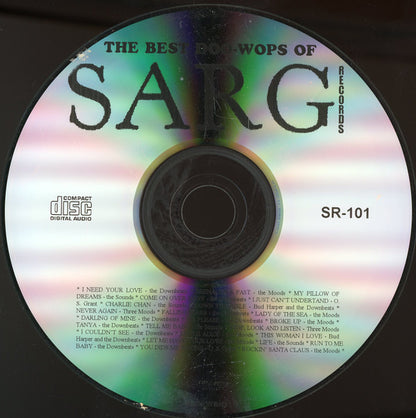 Various : The Best Doo-Wops Of Sarg Records (CDr, Comp)
