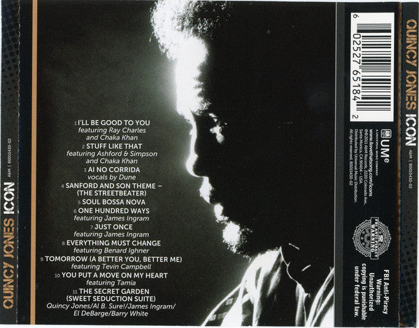 Quincy Jones : Icon (CD, Comp)