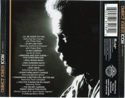 Quincy Jones : Icon (CD, Comp)