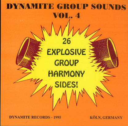 Various : Dynamite Vocal Group Sounds Vol. 4 : 26 Explosive Group Harmony Sides! (CD, Comp)