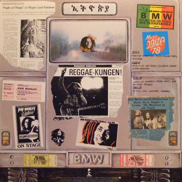 Bob Marley & The Wailers : Babylon By Bus (2xLP, Album, RP, 2nd)