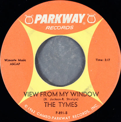 The Tymes : Somewhere (7", Single)