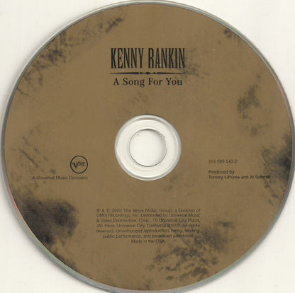 Kenny Rankin : A Song For You (CD, Album, Club)