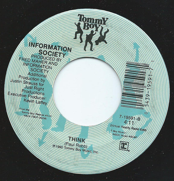 Information Society : Think (7", Single)