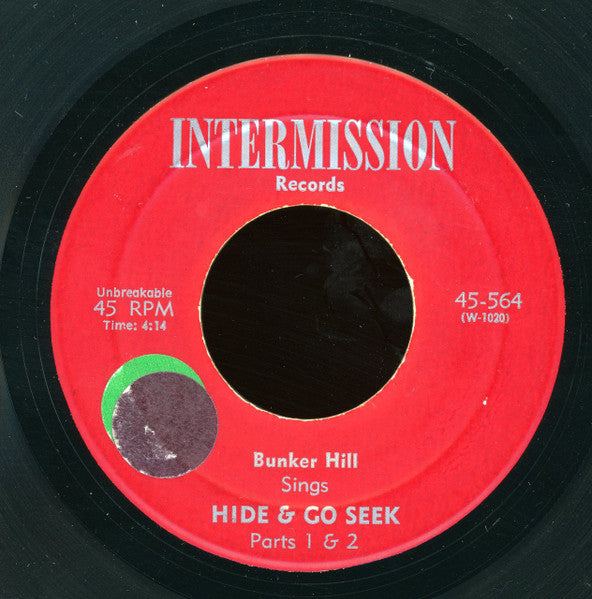 Harvey Fuqua & The Moonglows / Bunker Hill : Ten Commandments Of Love / Hide & Go Seek Parts 1&2 (7", RE)