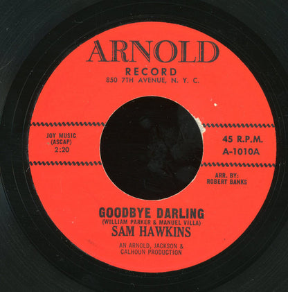 Sam Hawkins : Goodbye Darling (7")
