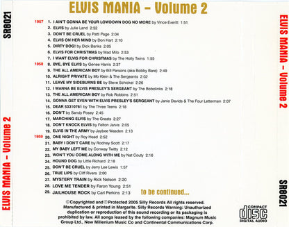 Various : Elvis Mania - Volume 2 (CD, Comp)