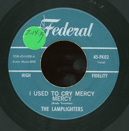 Dossie Terry / The Lamplighters : Thunderbird / I Used To Cry Mercy Mercy (7")