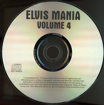 Various : Elvis Mania - Volume 4 (CD, Comp)