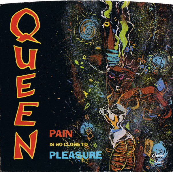 Queen : Pain Is So Close To Pleasure (7", Single, Promo, Styrene)