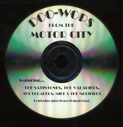 Various : Doo-Wops From The Motor City (CDr, Comp)