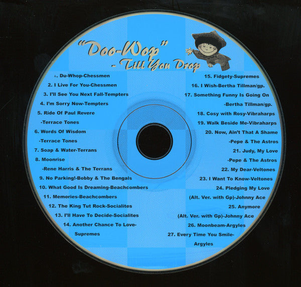 Various : Doo Wop Till You Drop Relax Vol. 1 - 27 Doo Wop Rarities (CD, Comp)