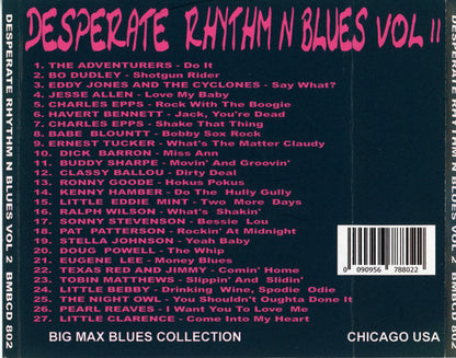 Various : Desperate Rhythm N Blues Vol 2 (CDr, Comp)
