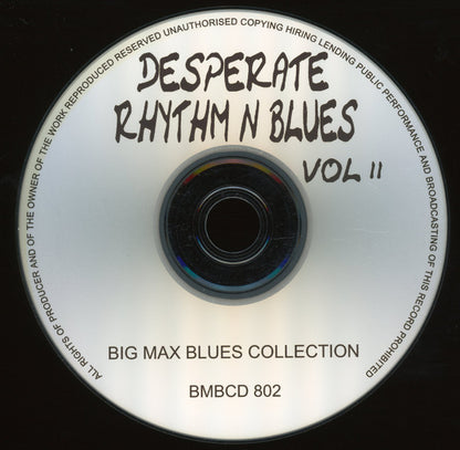 Various : Desperate Rhythm N Blues Vol 2 (CDr, Comp)
