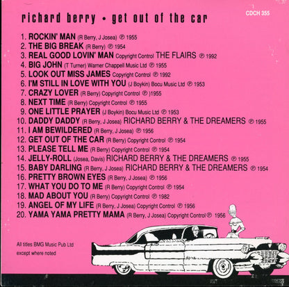 Richard Berry : Get Out Of The Car (CD, Comp)
