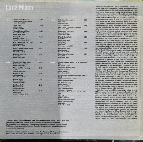 Little Milton : Little Milton (2xLP, Comp)