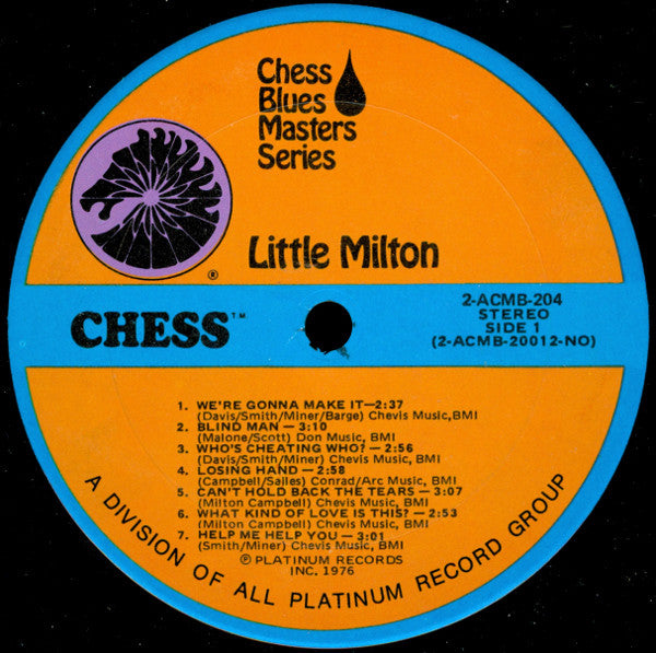 Little Milton : Little Milton (2xLP, Comp)