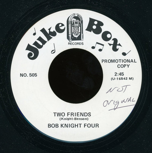 Bob Knight Four / Ernestine Anderson : Two Friends / Keep And Eye On Love (7", Promo, Unofficial)