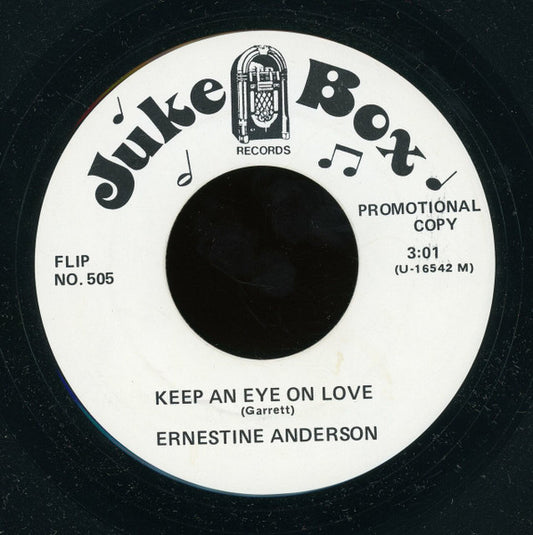 Bob Knight Four / Ernestine Anderson : Two Friends / Keep And Eye On Love (7", Promo, Unofficial)