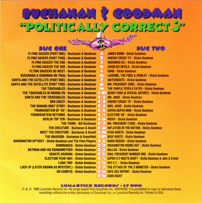Buchanan & Goodman : Politically Correct? (2xCD, Comp)