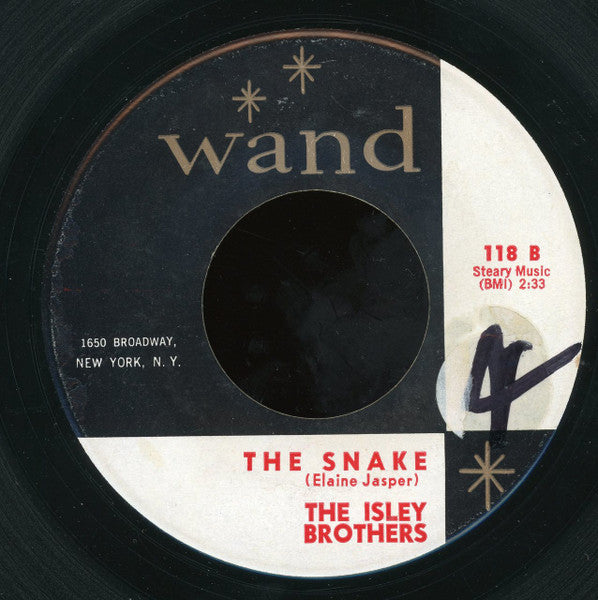 The Isley Brothers : Right Now / The Snake (7")