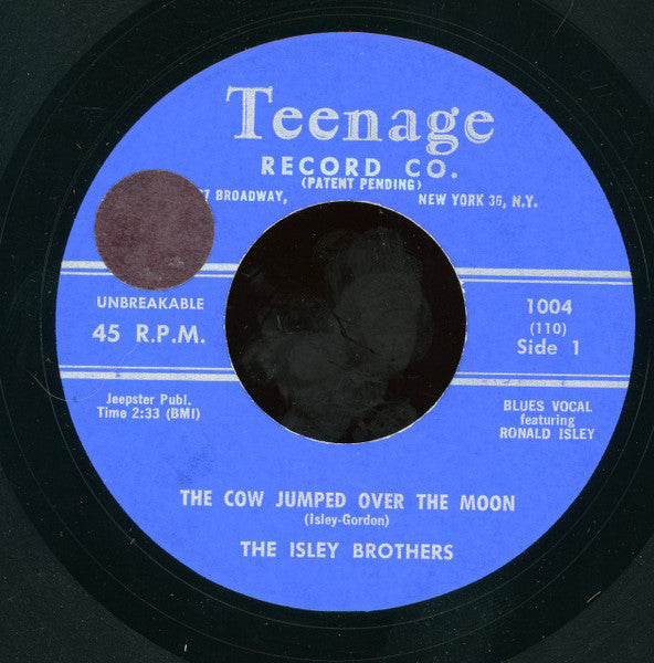 The Isley Brothers : The Cow Jumped Over The Moon (7", RE, Unofficial)