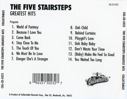 Five Stairsteps : Greatest Hits (CD, Comp)