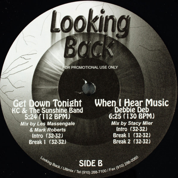 Various : Looking Back 1 (2x12", Comp, Promo)