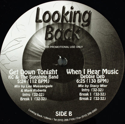 Various : Looking Back 1 (2x12", Comp, Promo)