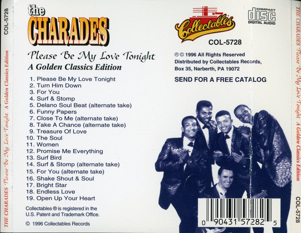 The Charades : Please Be My Love Tonight - A Golden Classics Edition (CD, Comp)