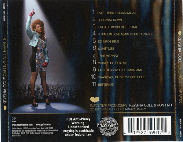 Keyshia Cole : Calling All Hearts (CD, Album)
