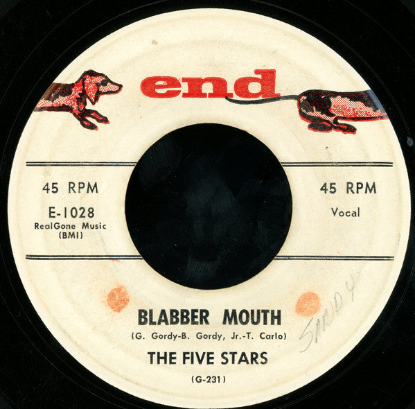 The Five Stars (5) : Baby Baby (7")