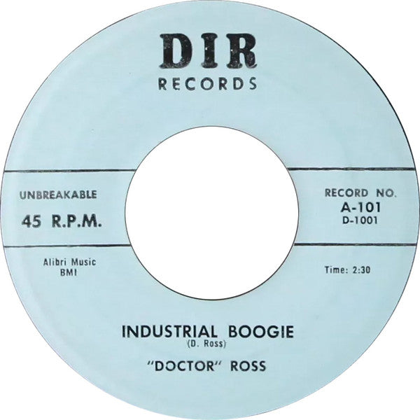 Doctor Ross : Industrial Boogie / Thirty-Two Twenty (7")
