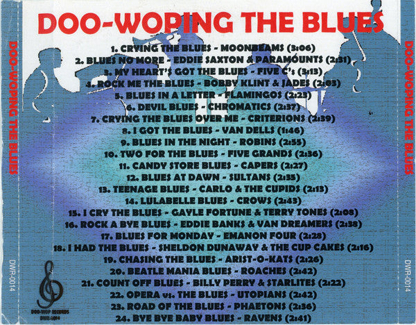 Various : Doo-Woping The Blues (CDr, Comp)