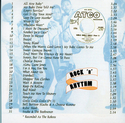 The Coasters : Girls, Girls, Girls Part 1 (CDr, Comp)
