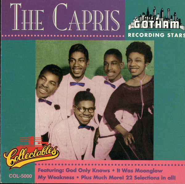 The Capris (2) : Gotham Recording Stars (CD, Comp)