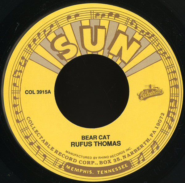 Rufus Thomas : Bear Cat / Tiger Man (7", Single, RE)