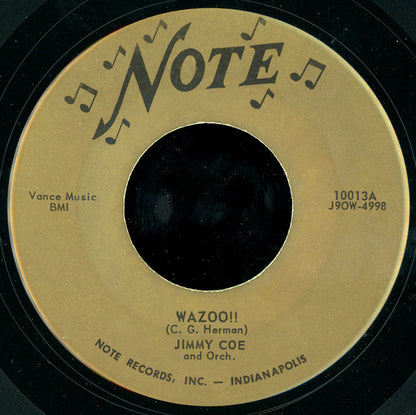 Jimmy Coe And His Orchestra : Wazoo!! / Shuffle Stroll (7")