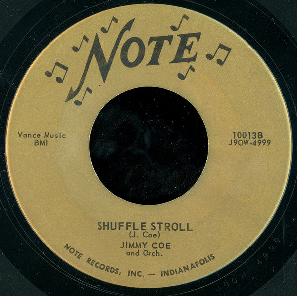 Jimmy Coe And His Orchestra : Wazoo!! / Shuffle Stroll (7")