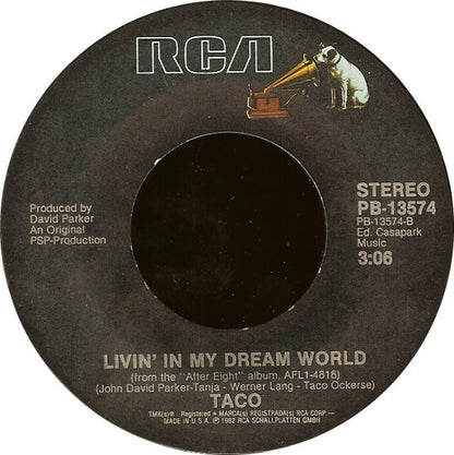 Taco : Puttin' On The Ritz / Livin' In My Dreamworld (7", Single, Styrene)