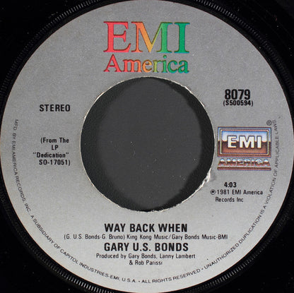 Gary U.S. Bonds : This Little Girl (7", Single, Win)