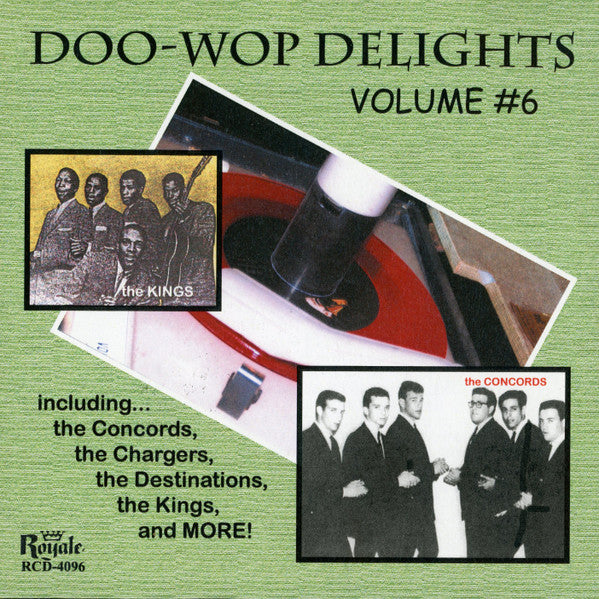Various : Doo-Wop Delights Volume #6 (CDr, Comp)