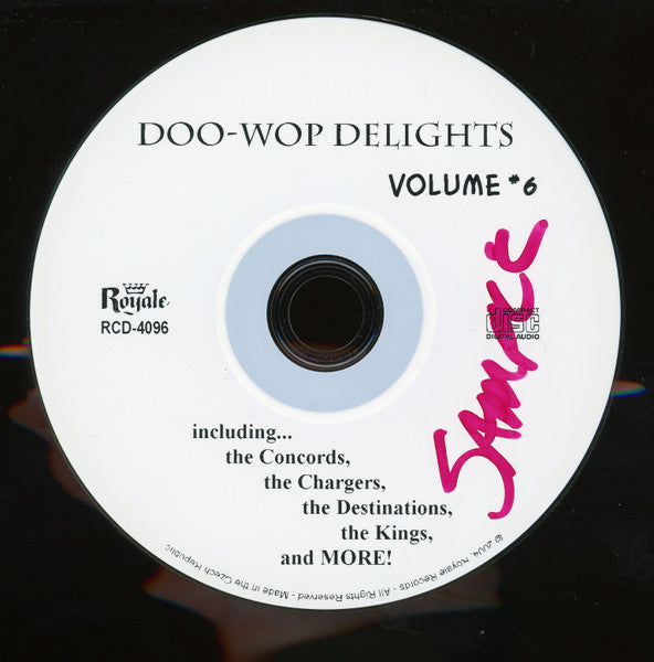 Various : Doo-Wop Delights Volume #6 (CDr, Comp)