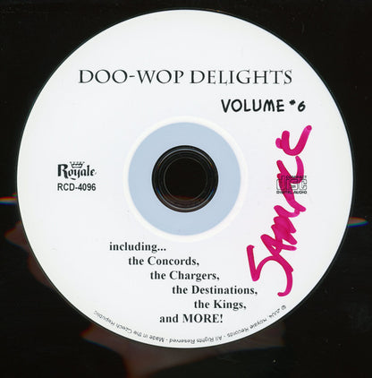 Various : Doo-Wop Delights Volume #6 (CDr, Comp)